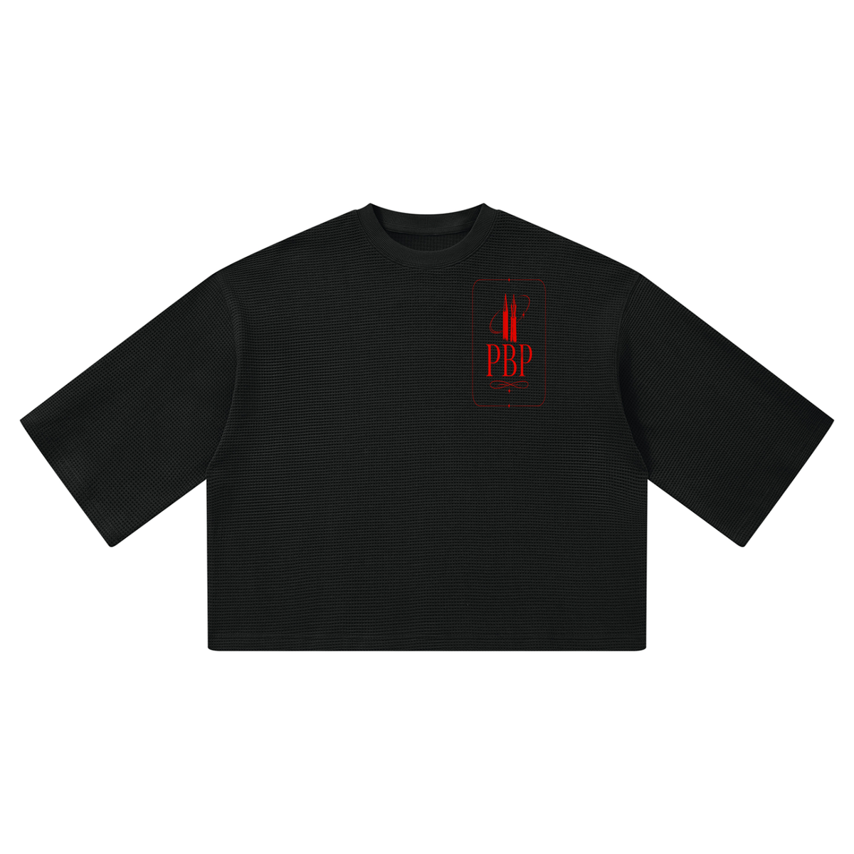 Unisex Waffle Boxy T-Shirt
