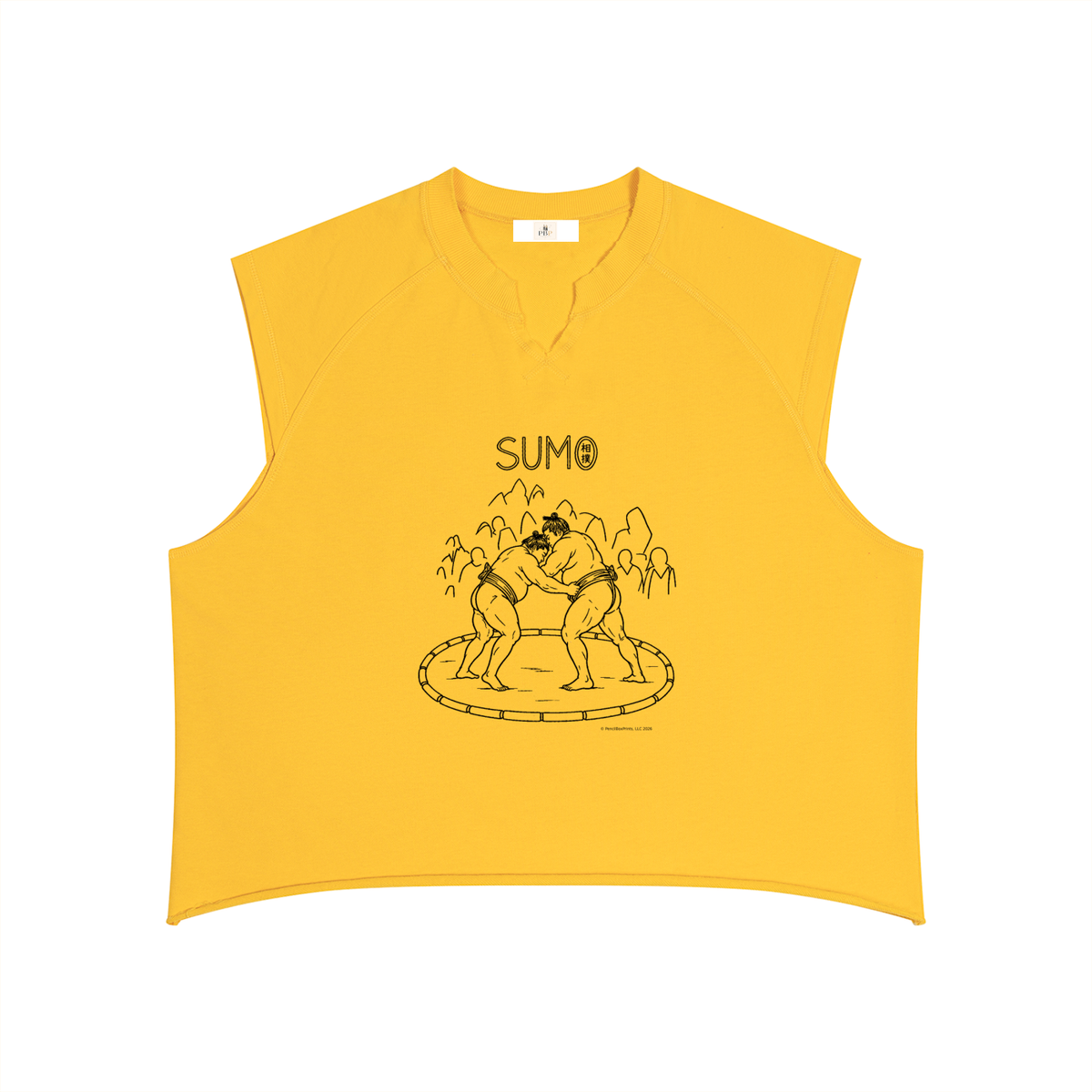 Men’s Boxy Raw Hem Tank Top