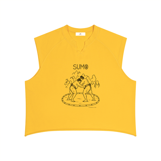 Men’s Boxy Raw Hem Tank Top