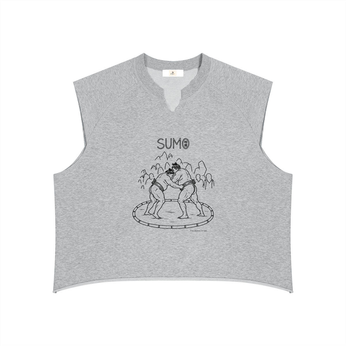 Men’s Boxy Raw Hem Tank Top