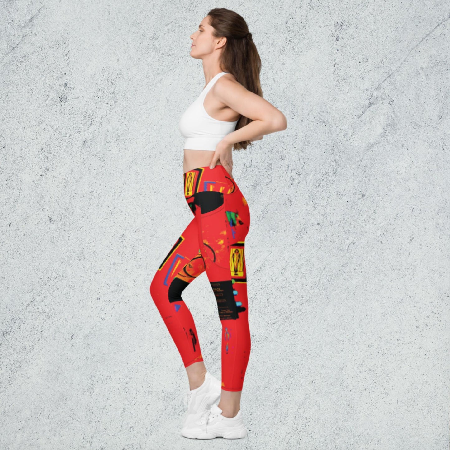 PBPassionatePrint Leggings With Pockets