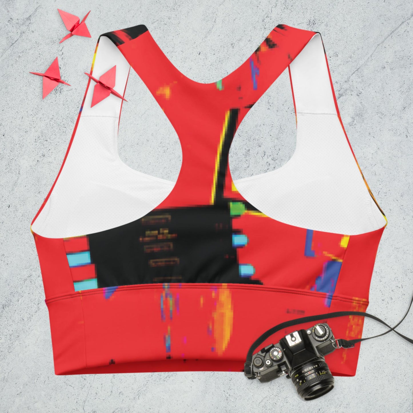 PBPassionatePrint Longline Sports Bra