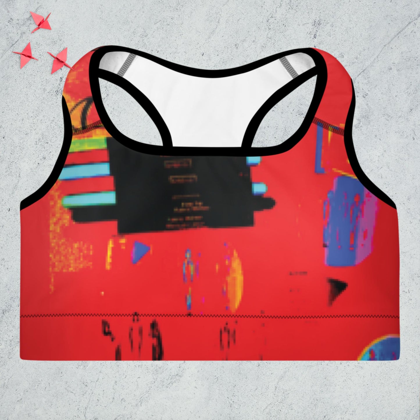 PBPassionatePrint Padded Sports Bra