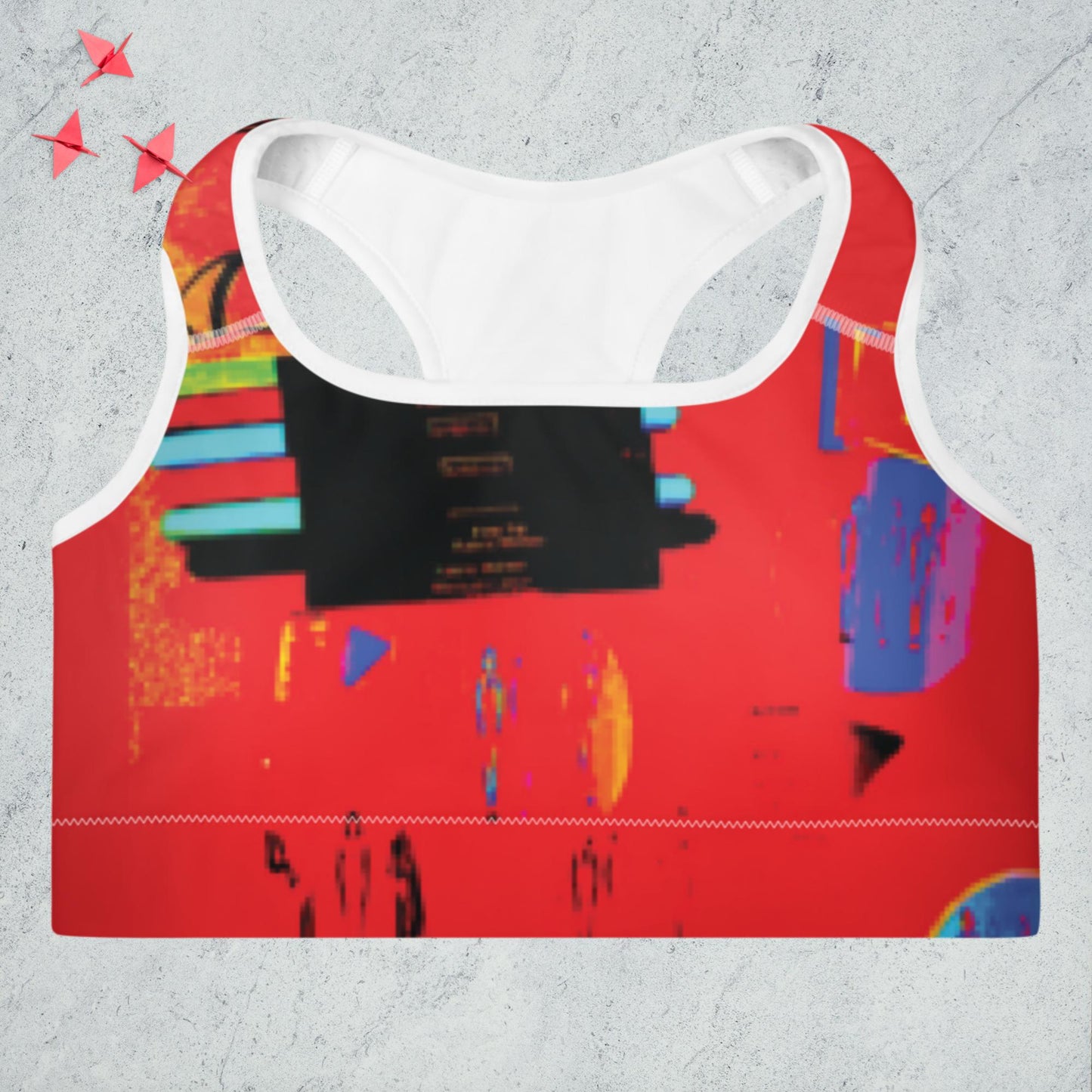 PBPassionatePrint Padded Sports Bra