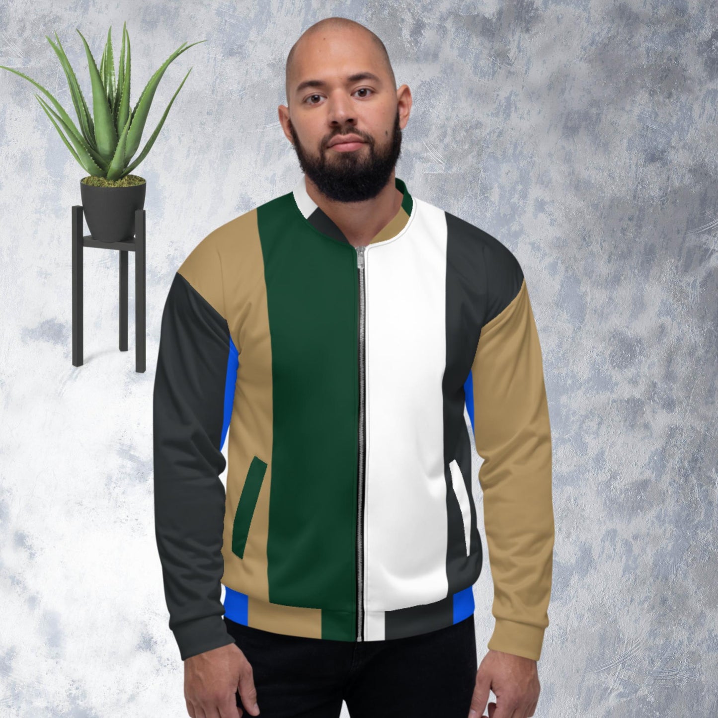 ZipUp Unisex Bomber Jacket