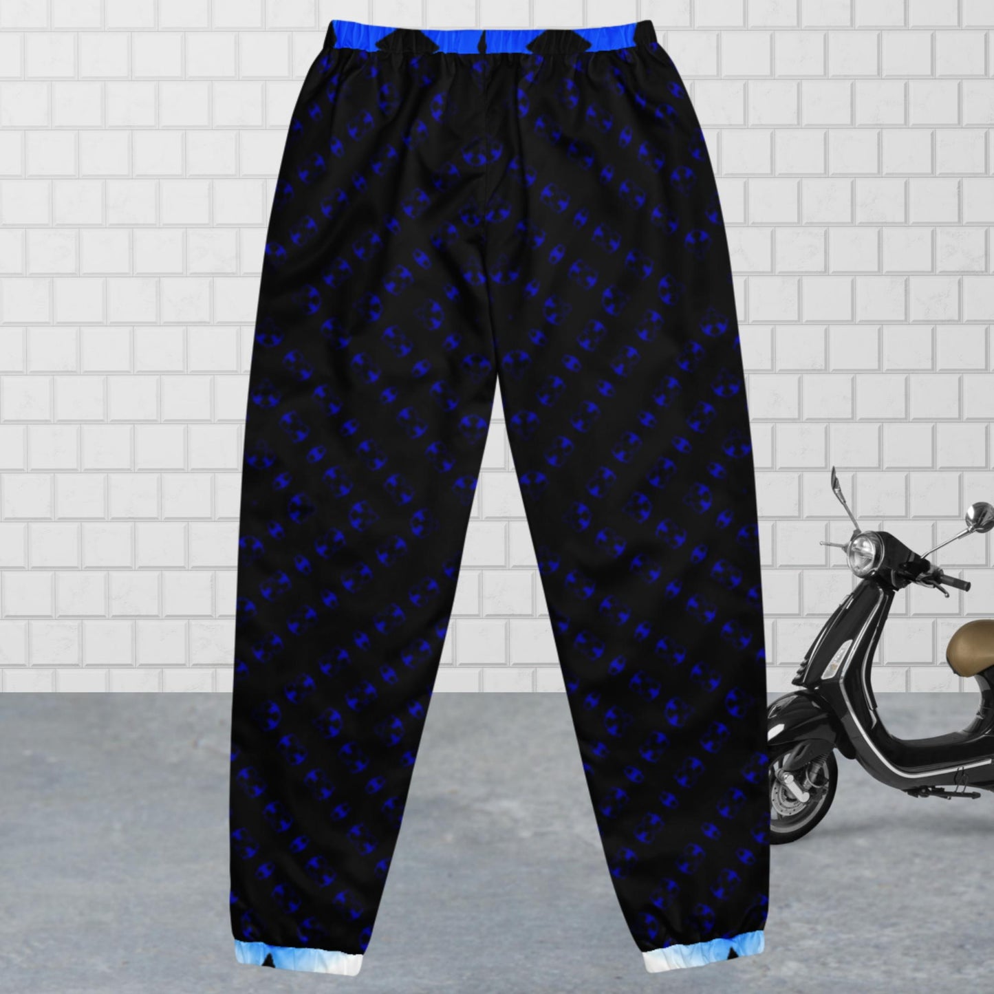 MidnightBlBlkDiamondPBP Unisex Track Pants