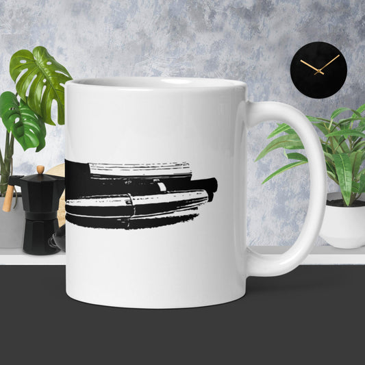 PBWriteOn White glossy mug