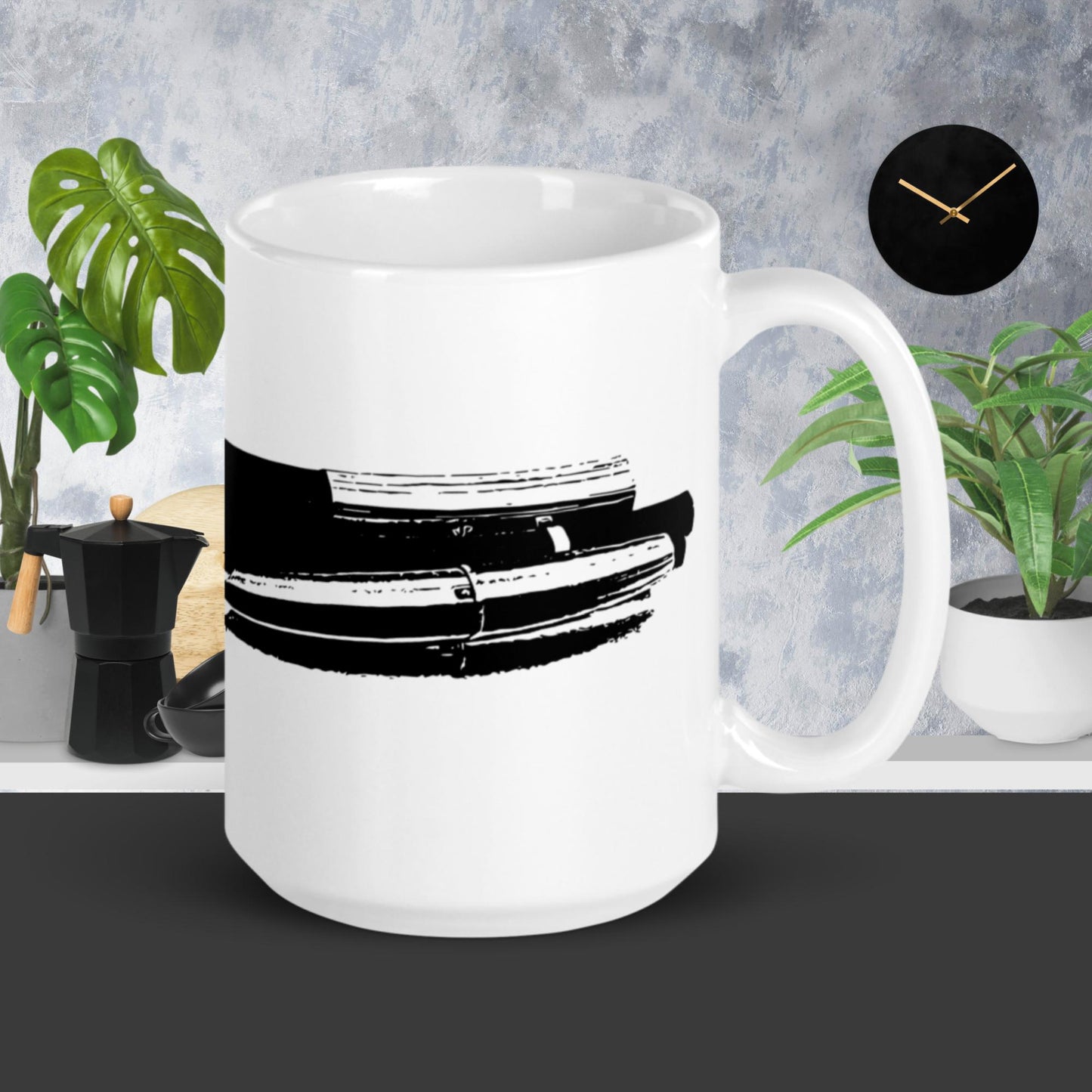 PBWriteOn White glossy mug